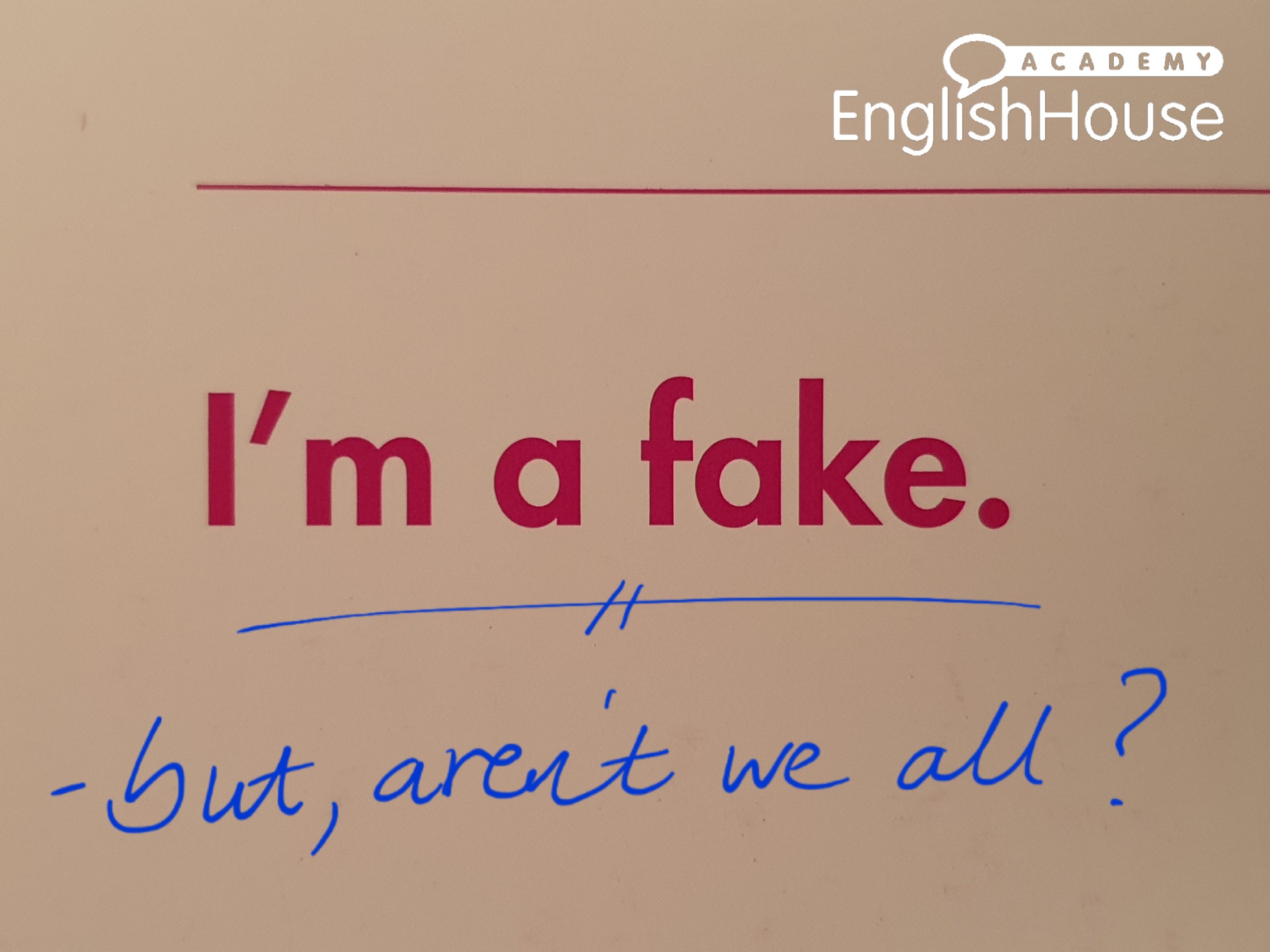 Wednesday what&mldr;?English House Academy